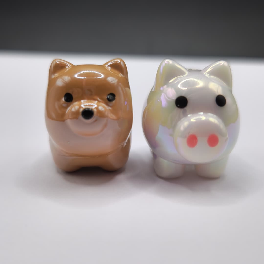 BOLSA 2 UND COCHINITO BLANCO Y LOBO