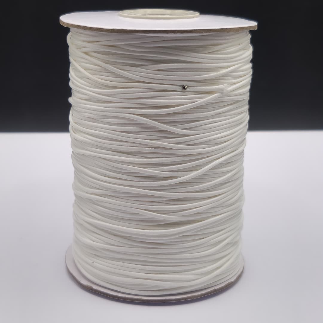 HILO PIEL DE SERPIENTE BLANCO 1MM 100 METRO