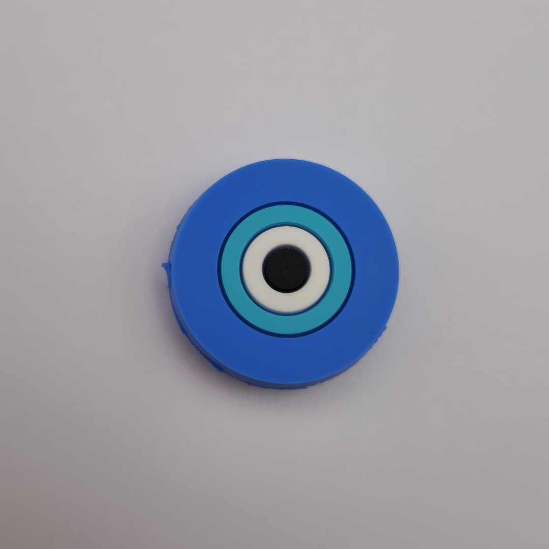 PASADOR DE SILICON OJO TURCO AZUL