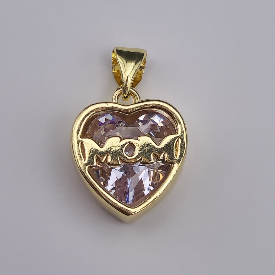 CIRCON DIJE CORAZON MOM CRISTAL TRANSPARENTE