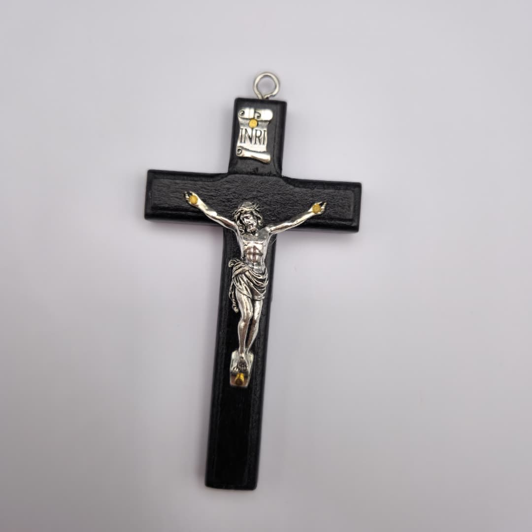 CRUZ DE MADERA NEGRA