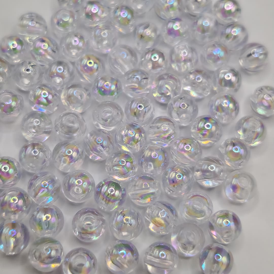 BOLSA 80 UND ESFERAS TRANSPARENTE TORNASOL