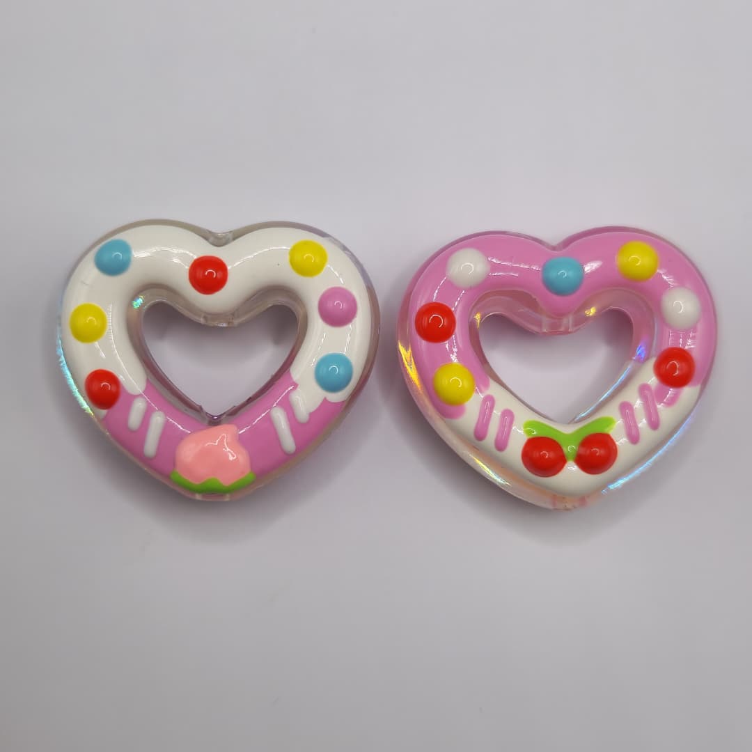 BOLSA 2 UND CORAZON CON GLASEADO