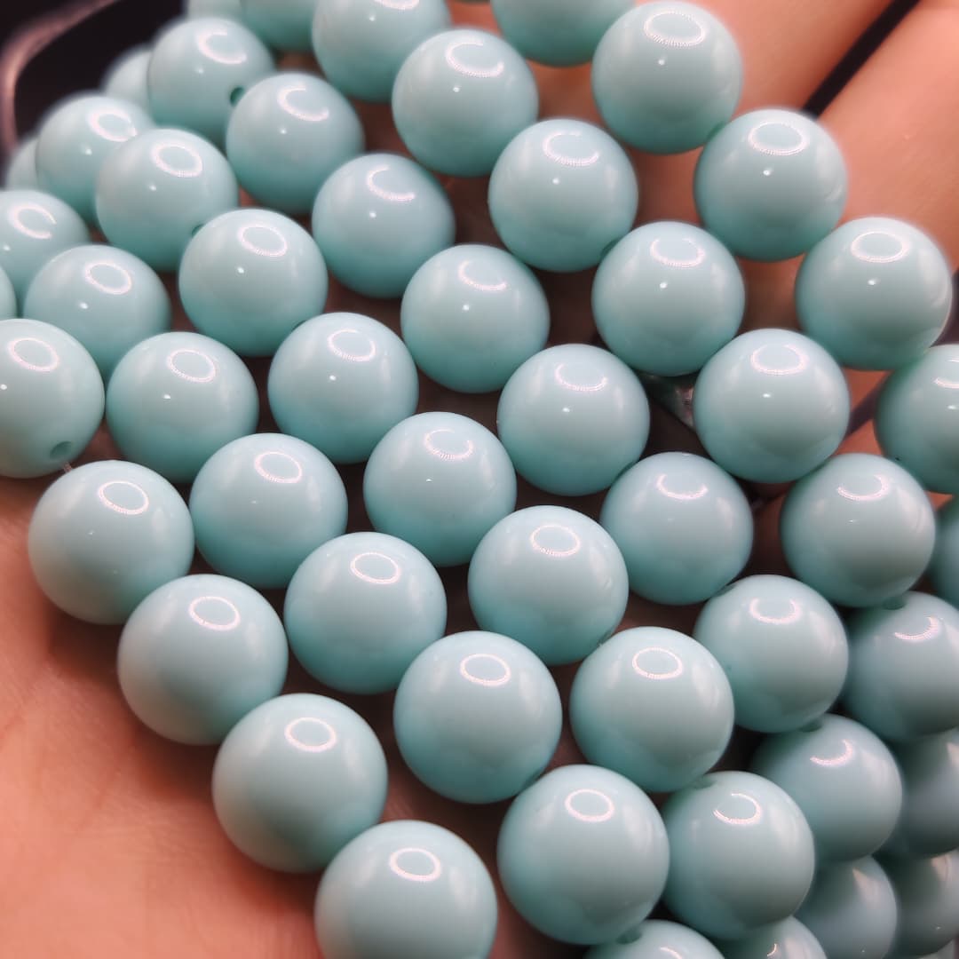 ESFERA CHICLES 10MM TURQUESA CLARO