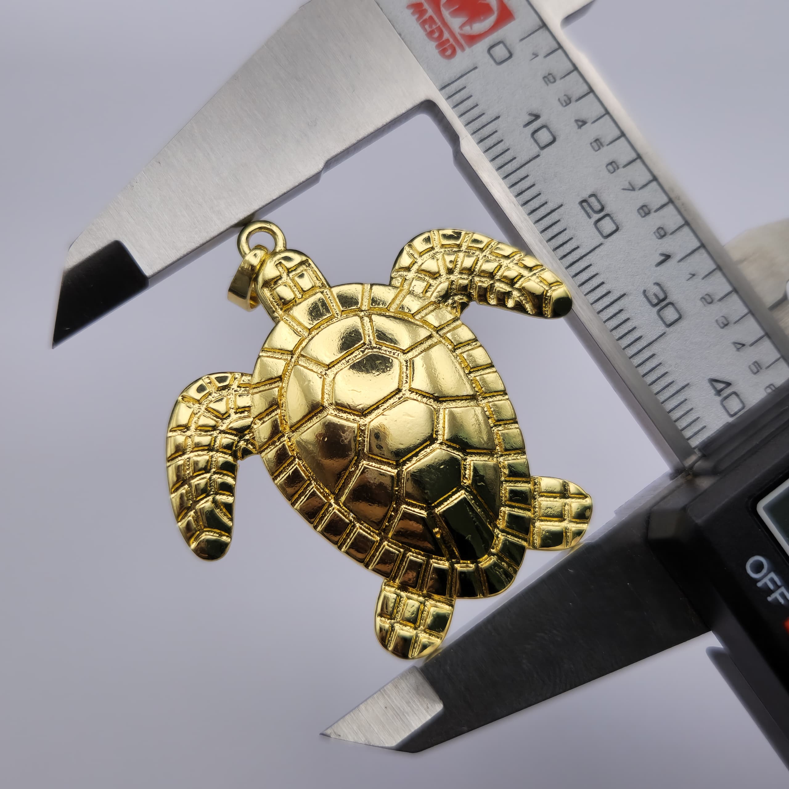ORO CHINO DIJE TORTUGA GRANDE 3