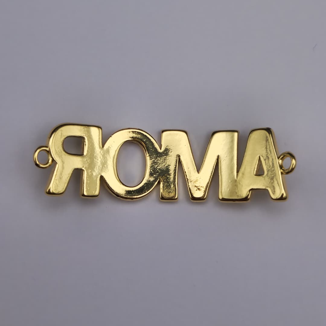 ORO CHINO CONECTOR AMOR 2