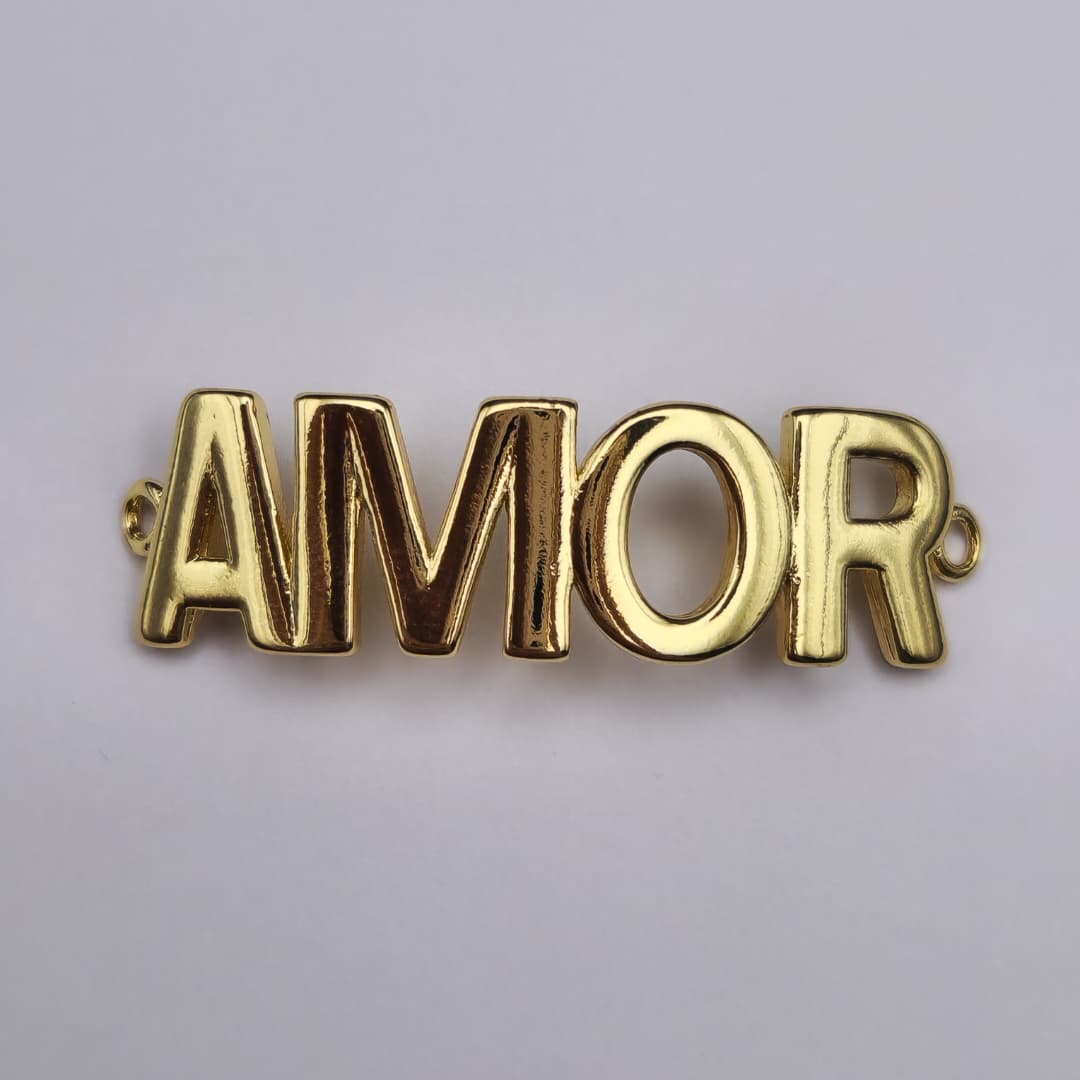 ORO CHINO CONECTOR AMOR
