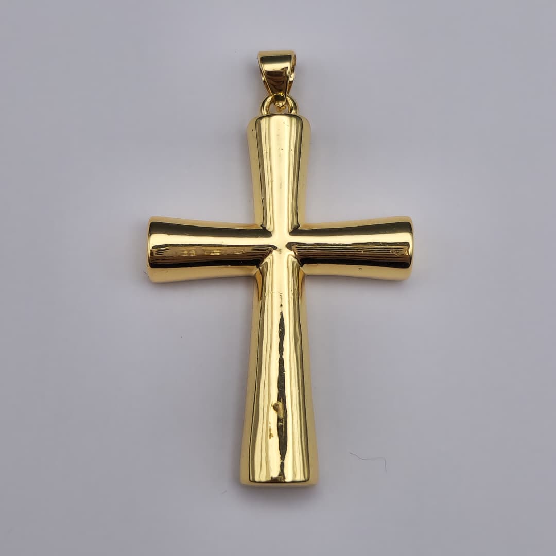 DIJE ORO CHINO CRUZ GRANDE GOLD