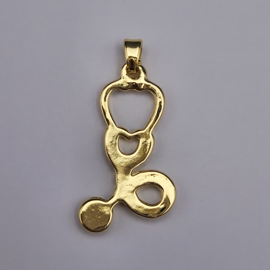 DIJE DE ORO CHINO ESTETOSCOPIO 2