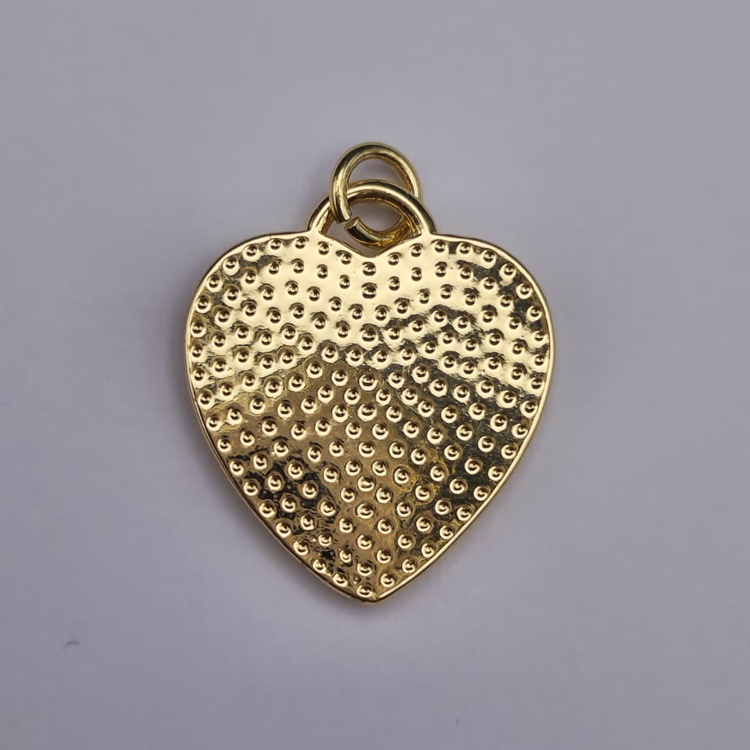 ORO CHINO CORAZON DIOS BLANCO 17X20MM 2