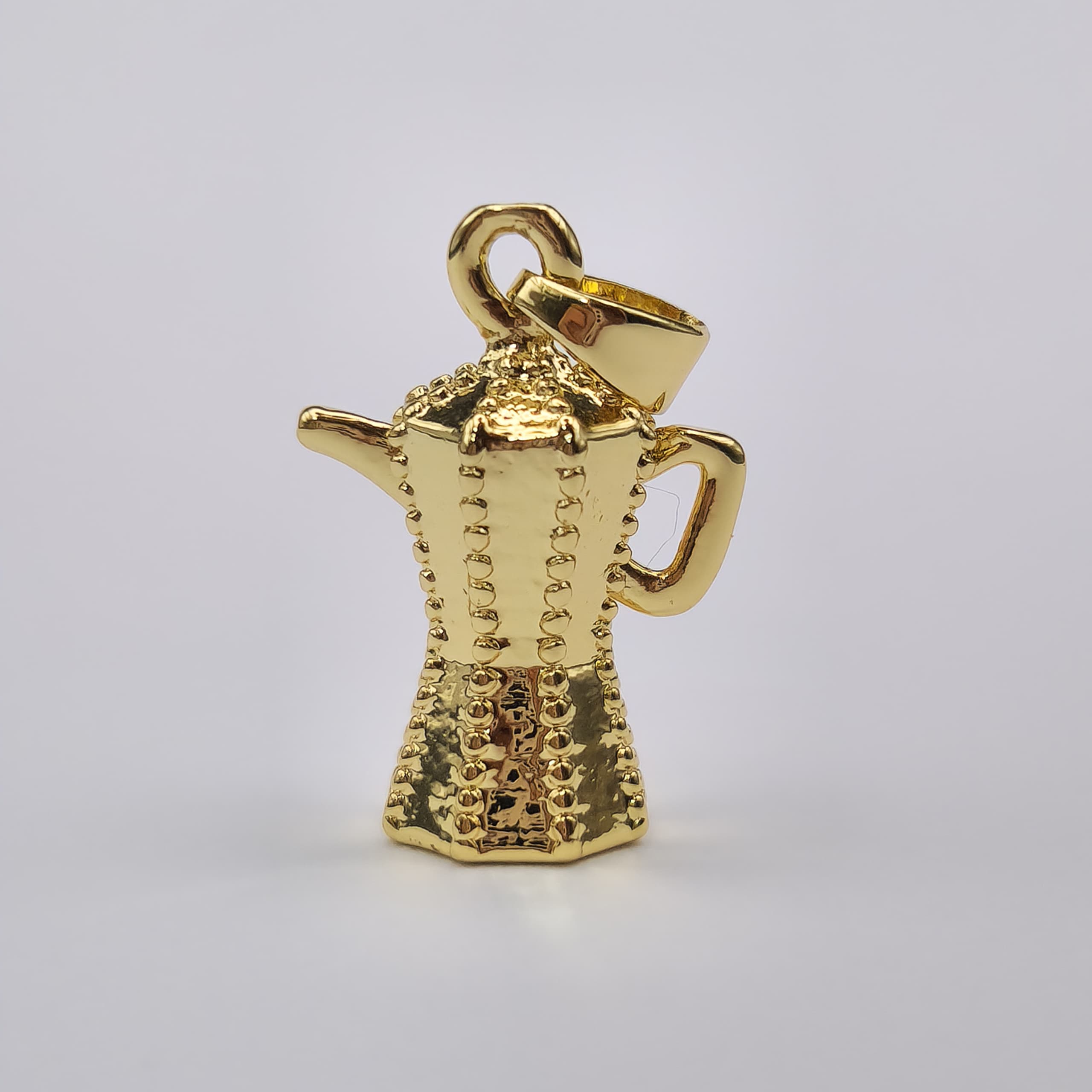 ORO CHINO DIJE CAFETERA