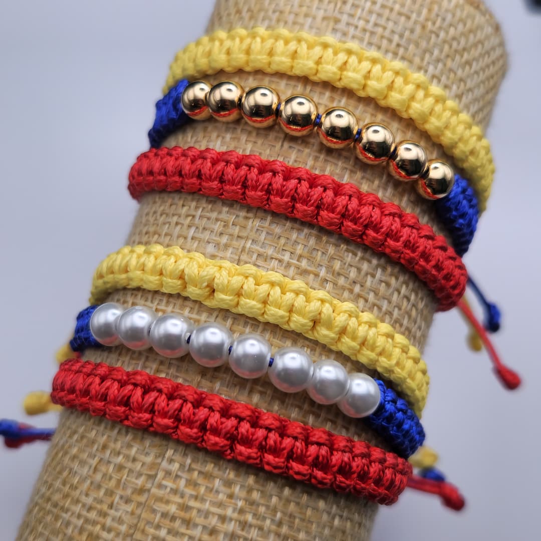 PULSERA TRIPLE TRICOLOR PIEL DE SERPIENTE
