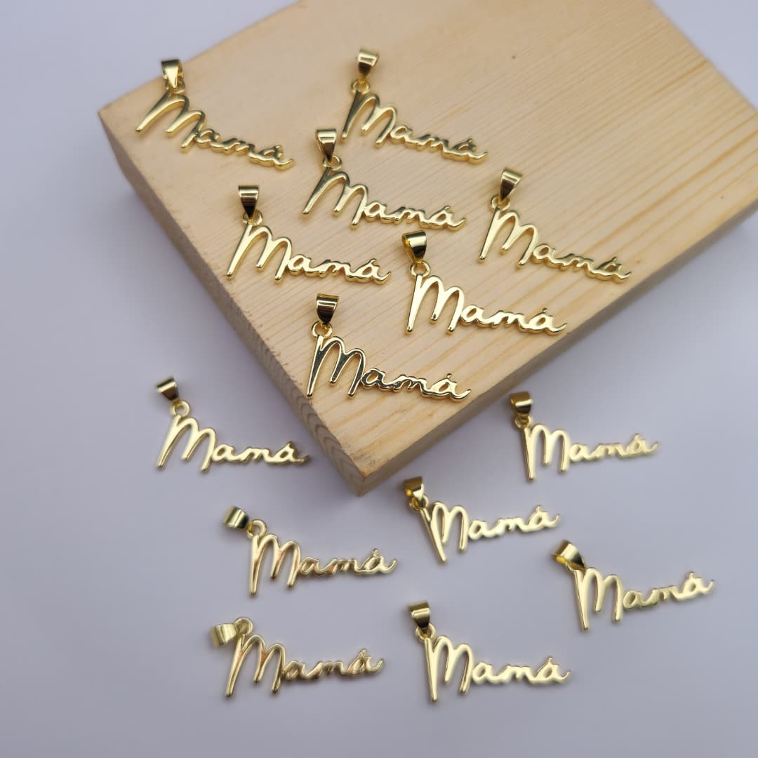 ORO CHINO DIJE MAMA 4