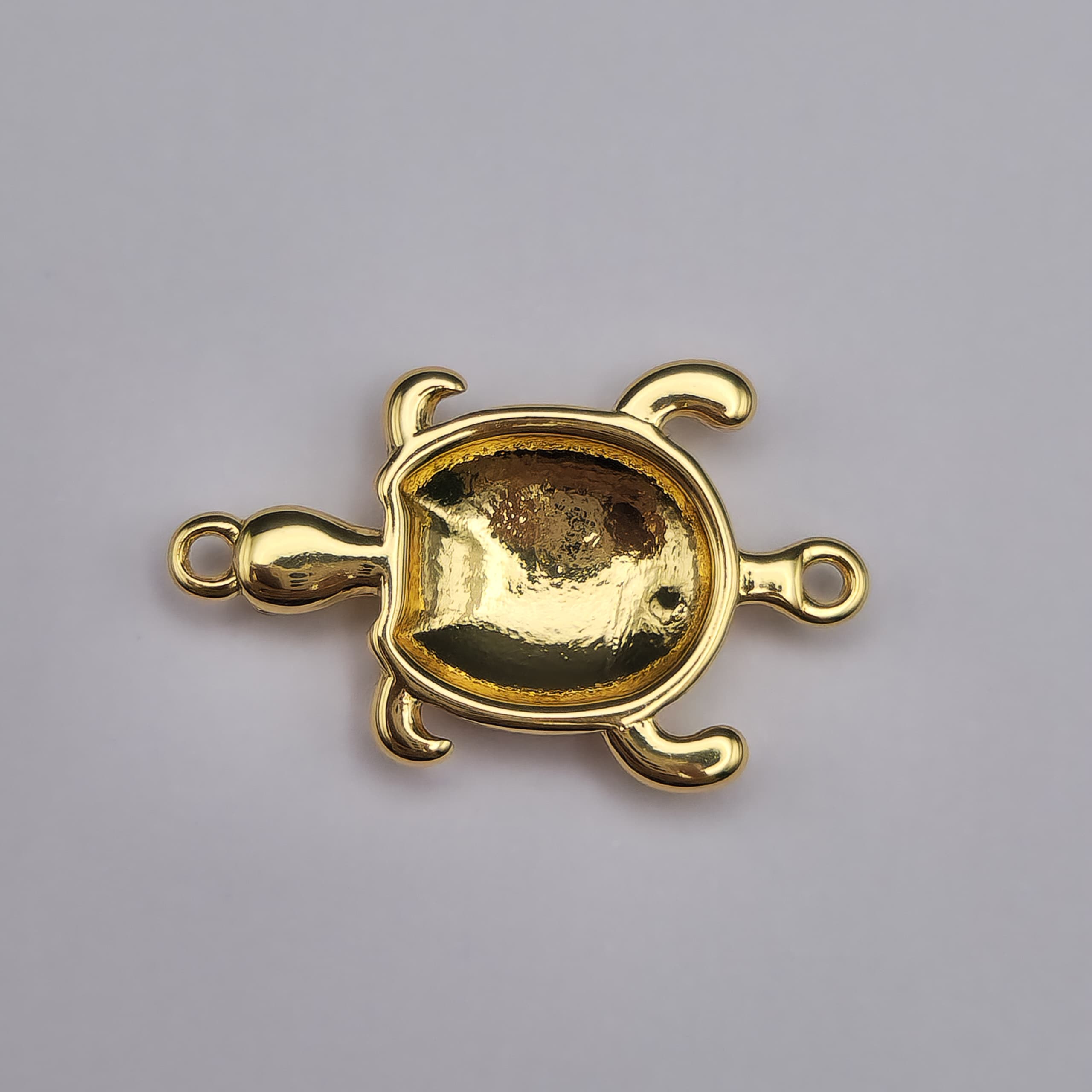 ORO CHINO CONECTOR TORTUGA ROJA 2