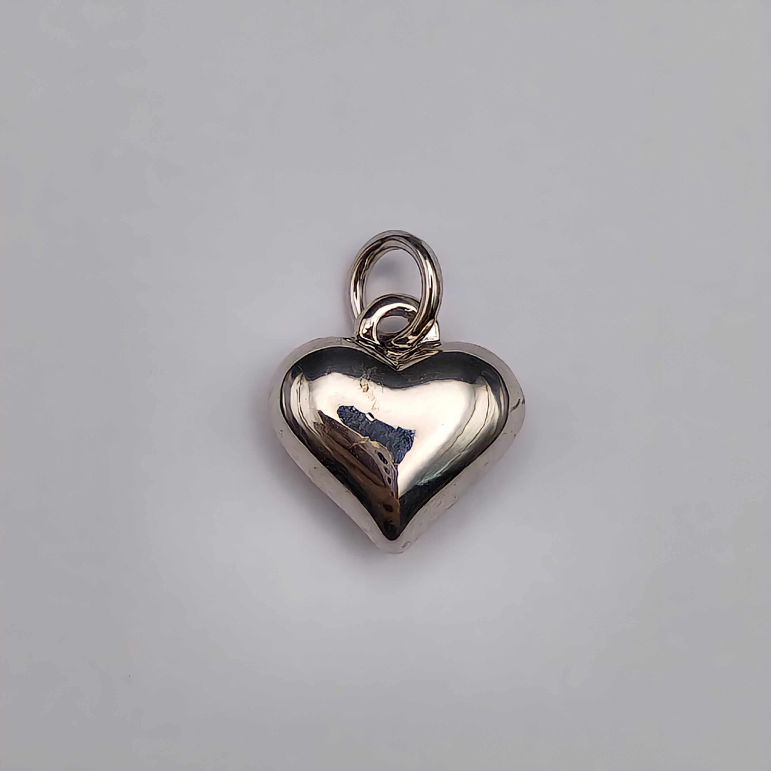 ORO CHINO DIJE CORAZON MINI SILVER