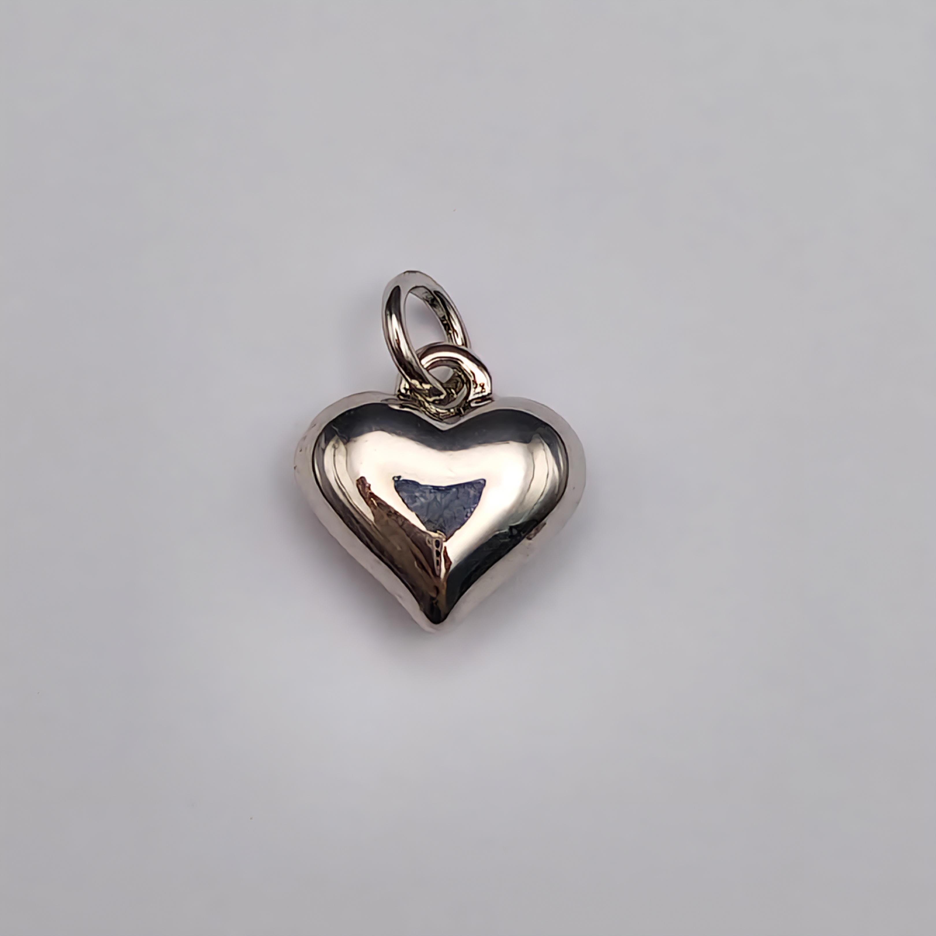 ORO CHINO DIJE CORAZON MINI SILVER 2