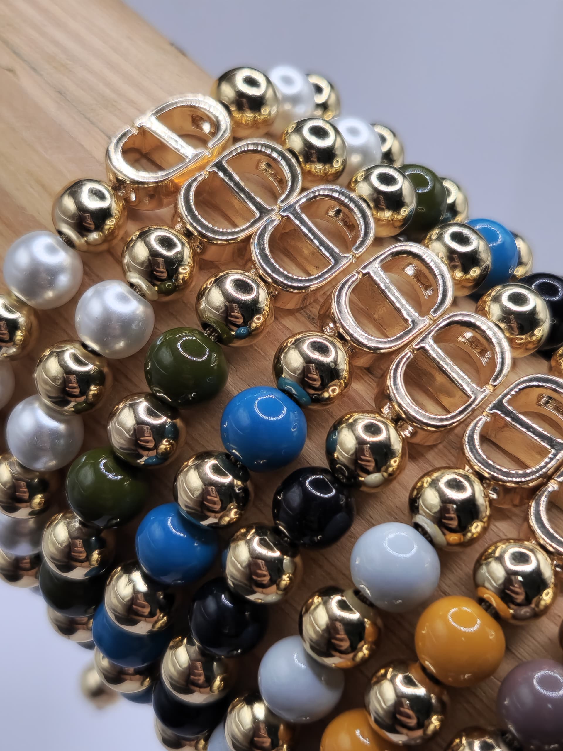 PULSERA BALIN ESFERAS GLASS/ BALIN