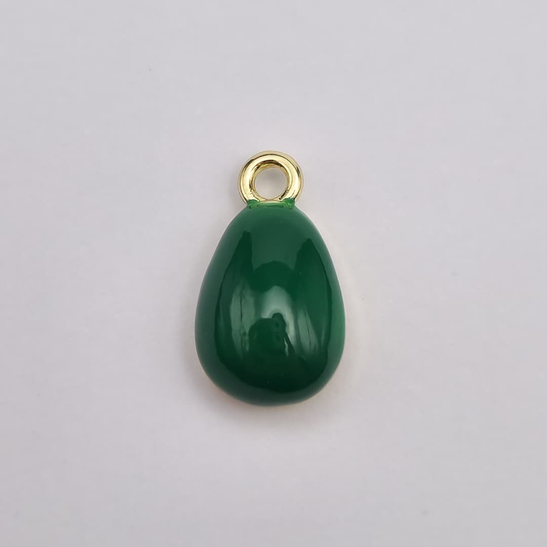 ORO CHINO DIJE AGUACATE DORADO 2
