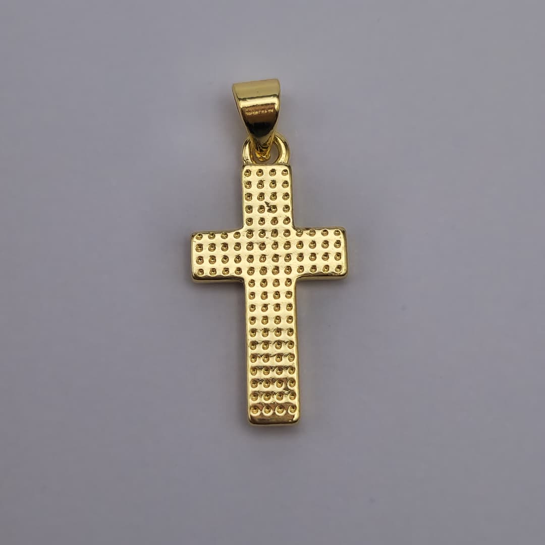 ORO CHINO DIJE CRUZ DE VENEZUELA 2