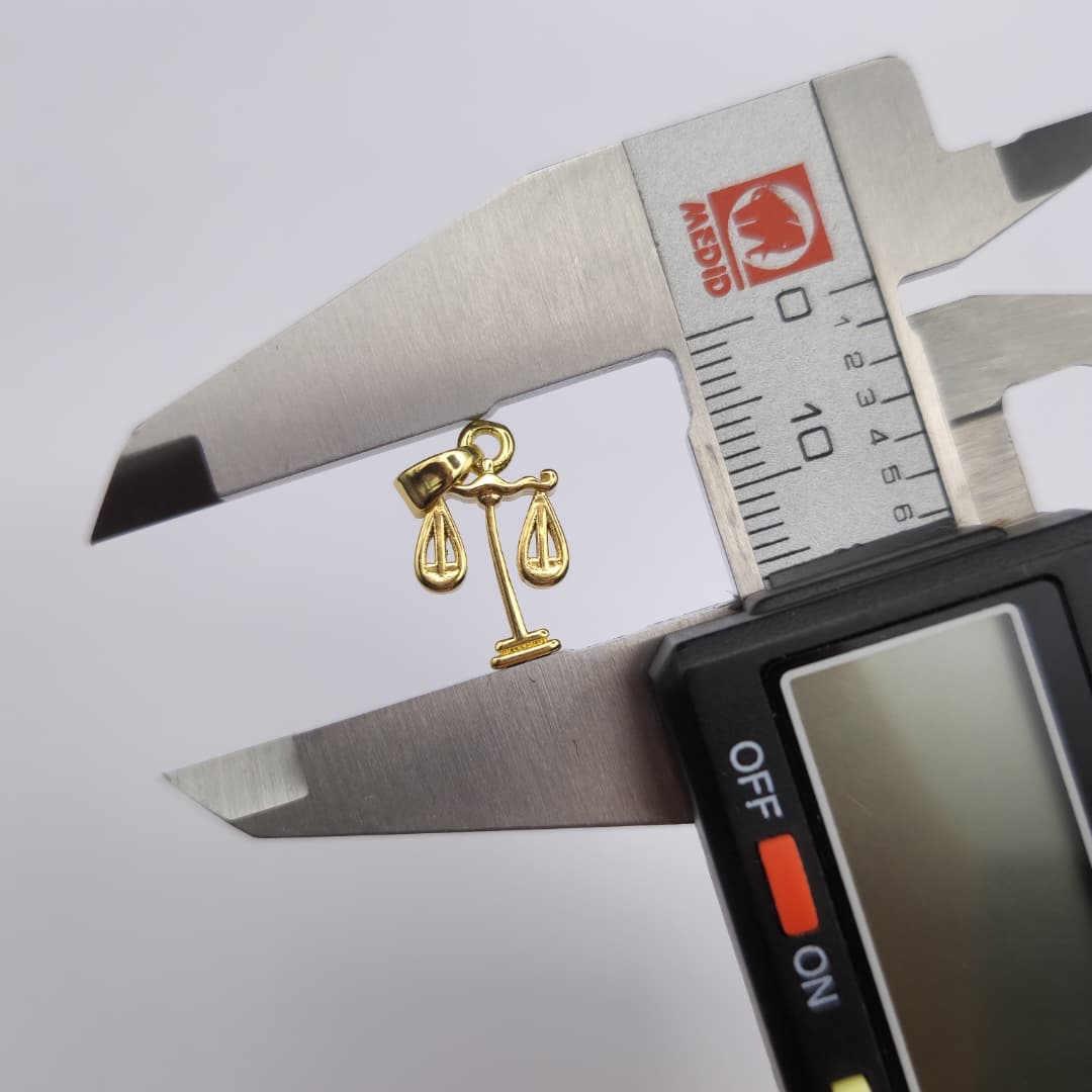 DIJE ORO CHINO BALANZA MINI 3