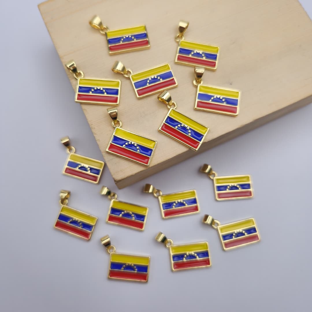 ORO CHINO BANDERA DE VENEZUELA 4