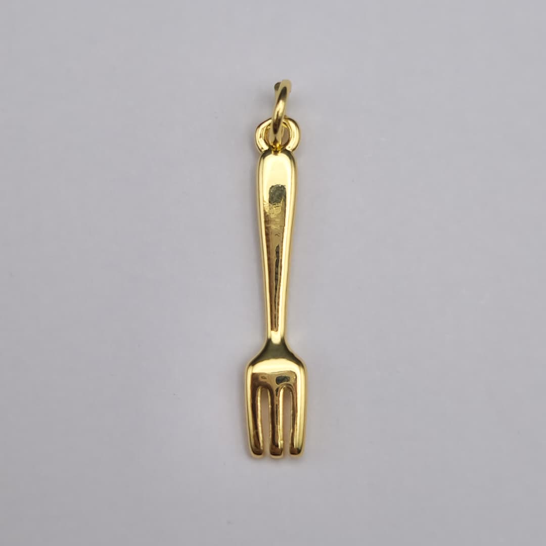 DIJE DE ORO CHINO TENEDOR 2