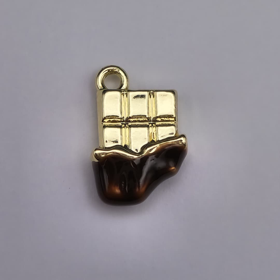 ORO CHINO DIJE DE CHOCOLATE