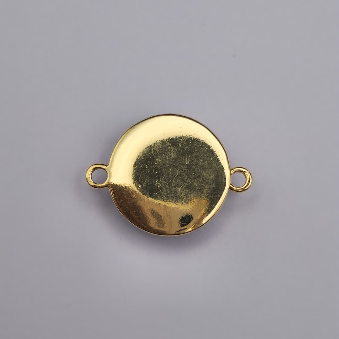 ORO CHINO CONECTOR OJO TURCO AZUL REY 2