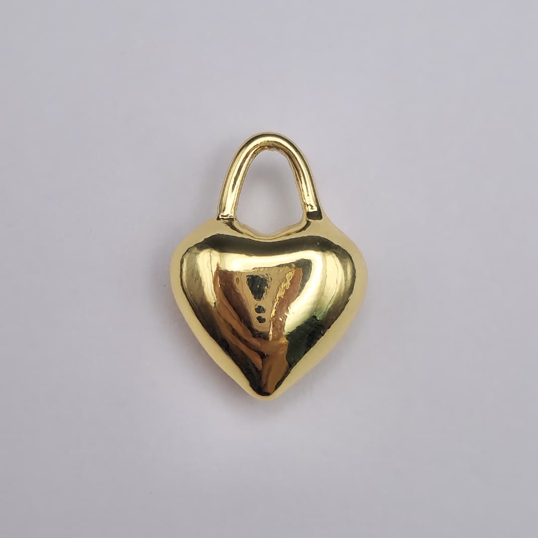 CARCADOR ORO CHINO CORAZON