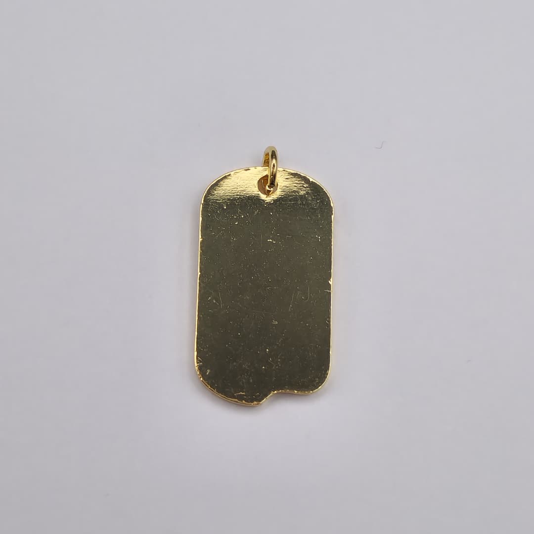 ORO CHINO PLACA GOOD LUCK 2