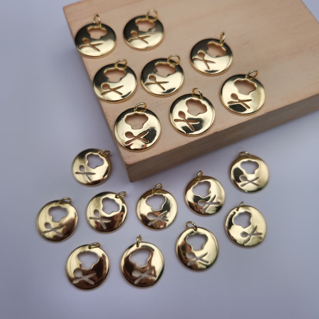 ORO CHINO DIJE SIMBOLO DE COCINA 4