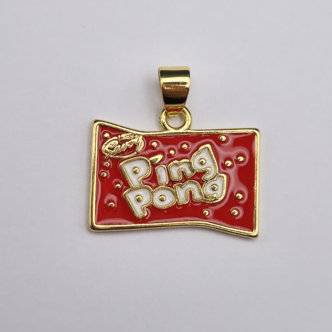 ORO CHINO DIJE PING PONG
