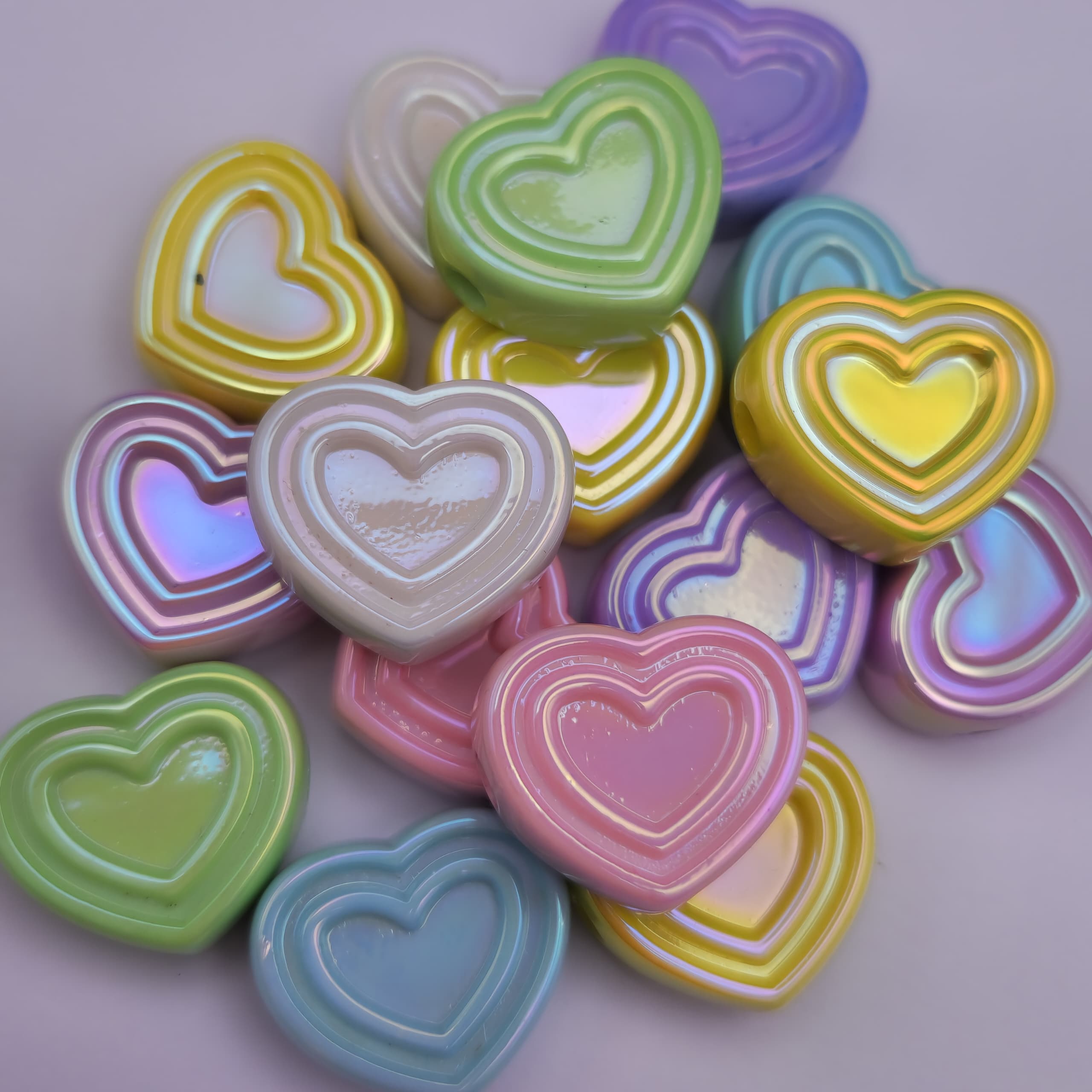 BOLSA 4 UND CORAZON DE COLORES TORNAZOL