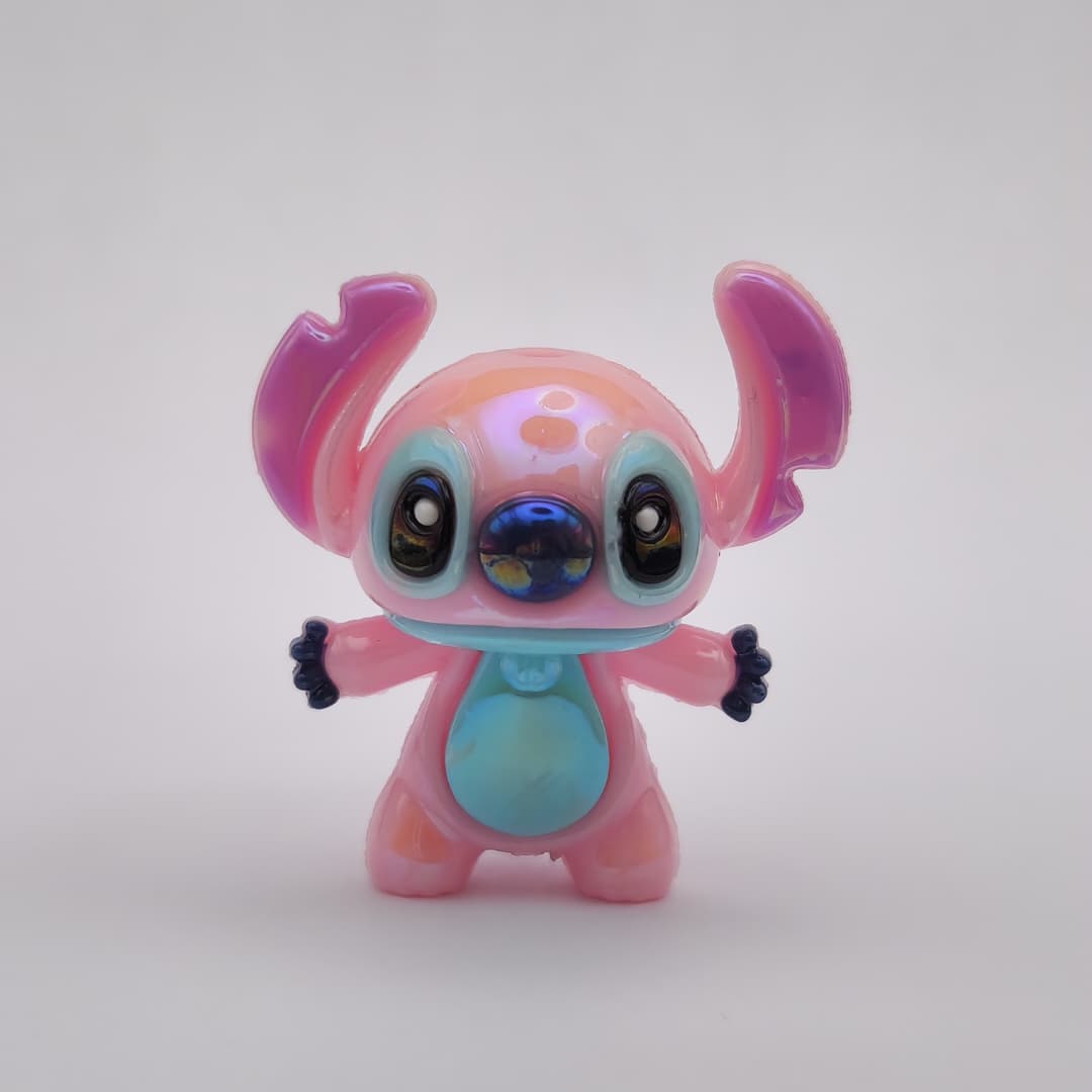 BOLSA 1 UND STITCH ROSADO