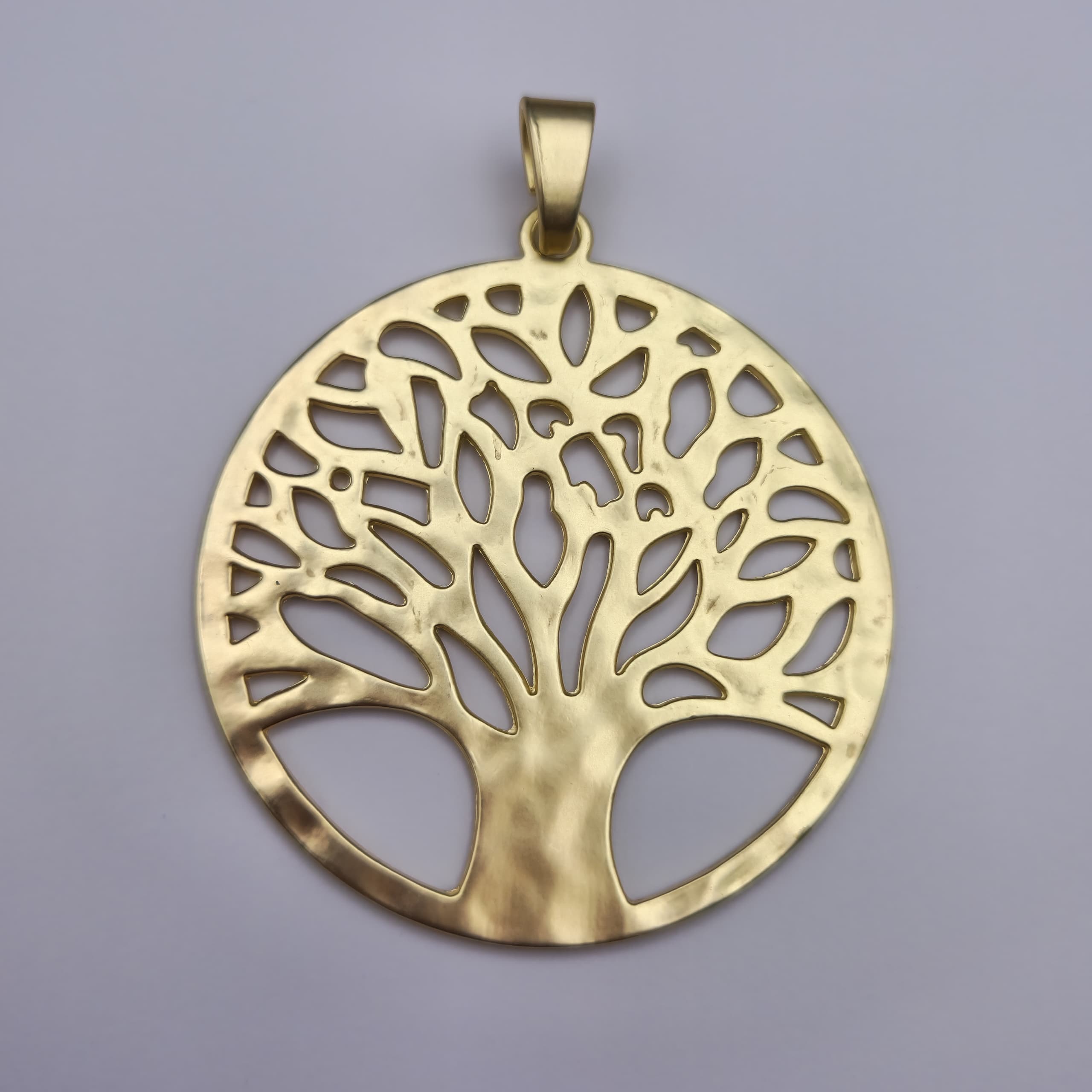 ORO CHINO ARBOL DE LA VIDA LISO GRANDE