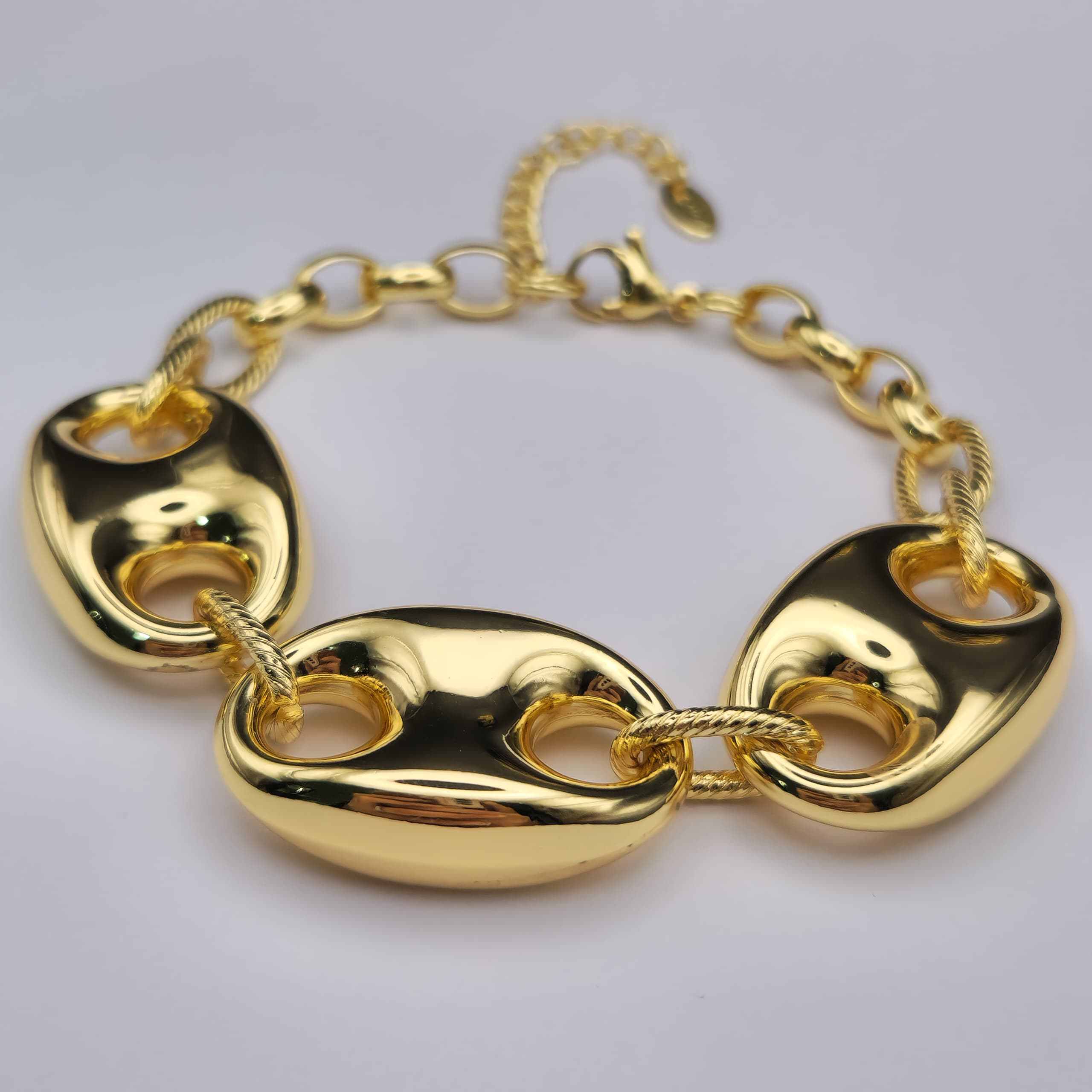 PULSERA GUCCI CON 3 CONECTORES