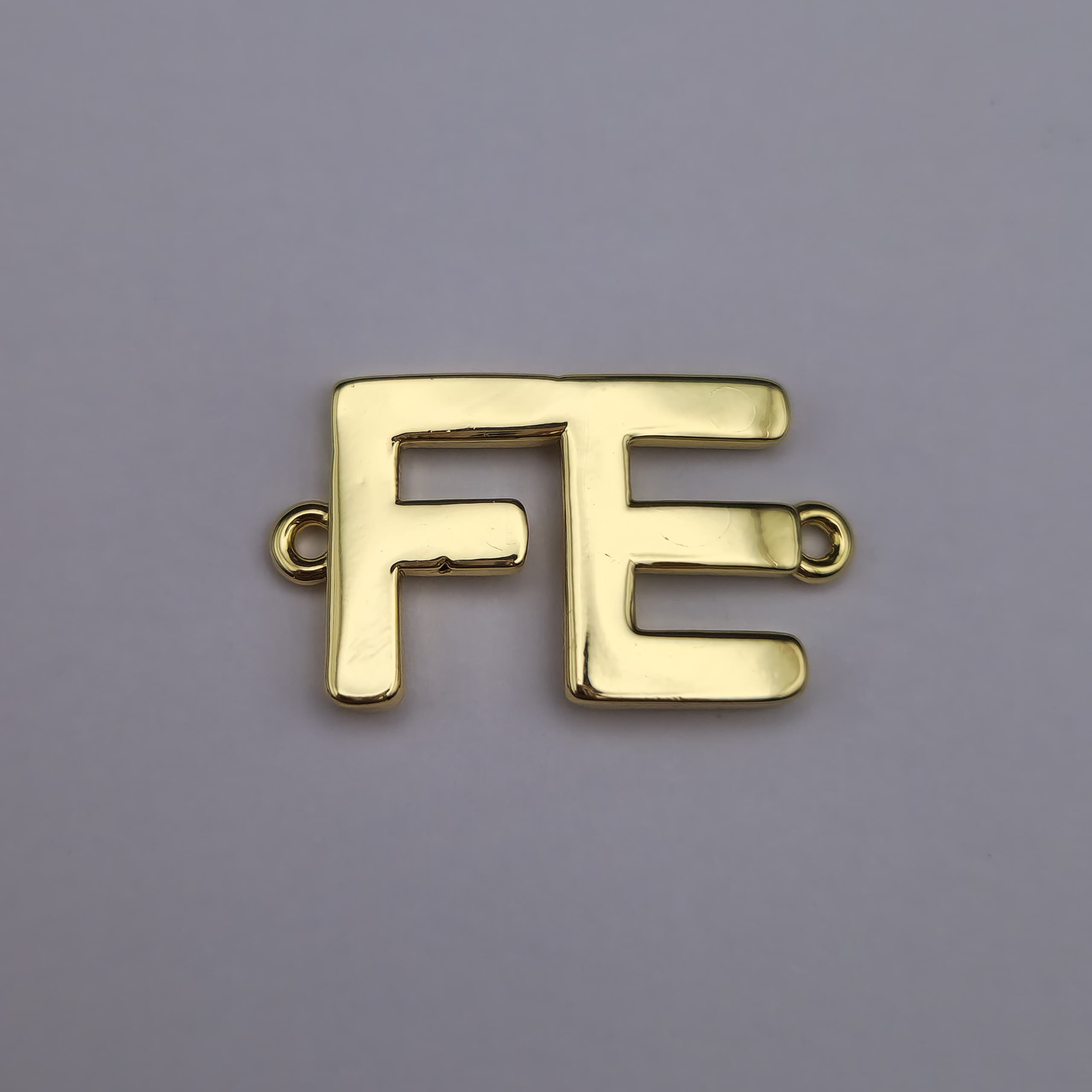 ORO BAÑO 18K CONECTOR FÉ