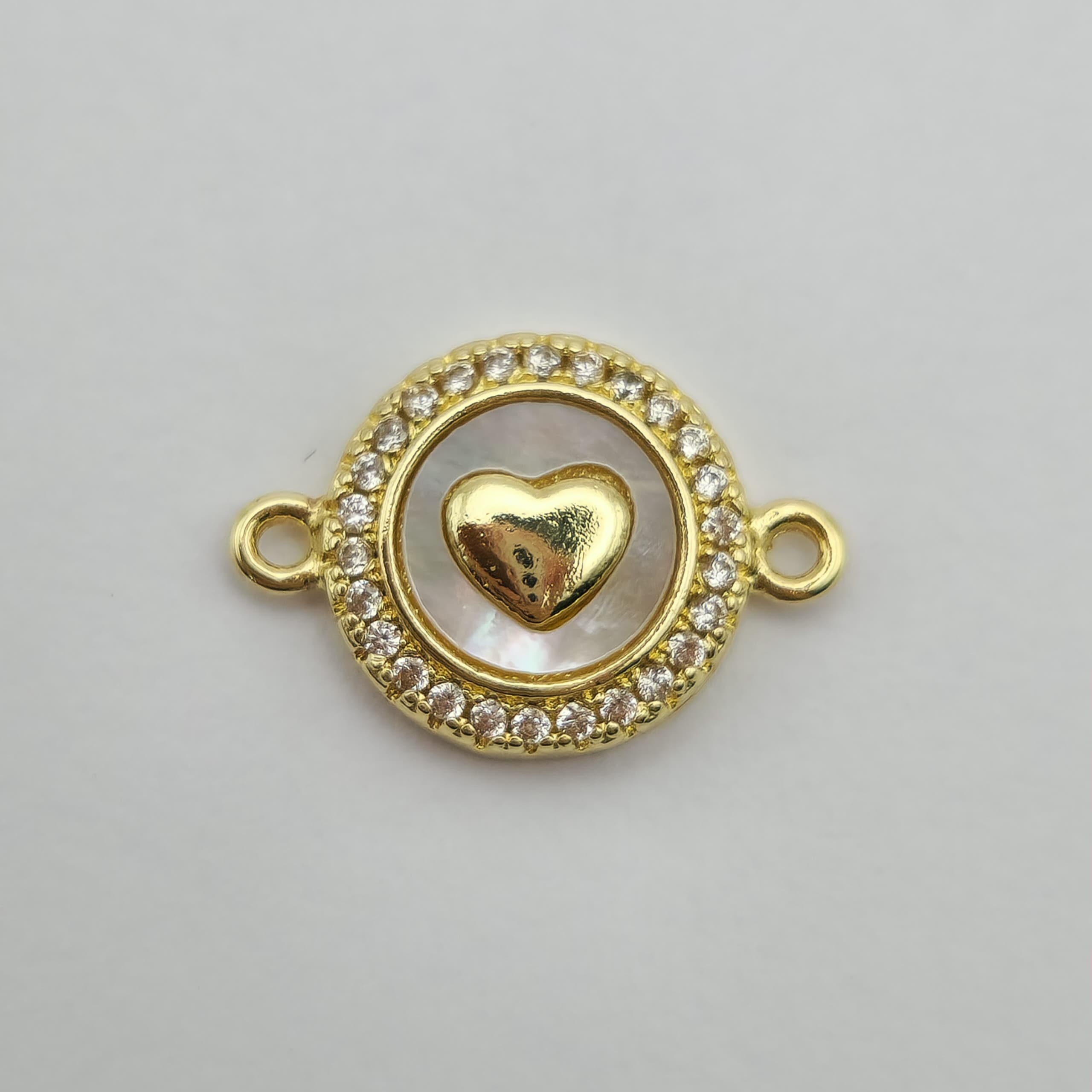 CIRCON CONECTOR CON CORAZON Y NACAR