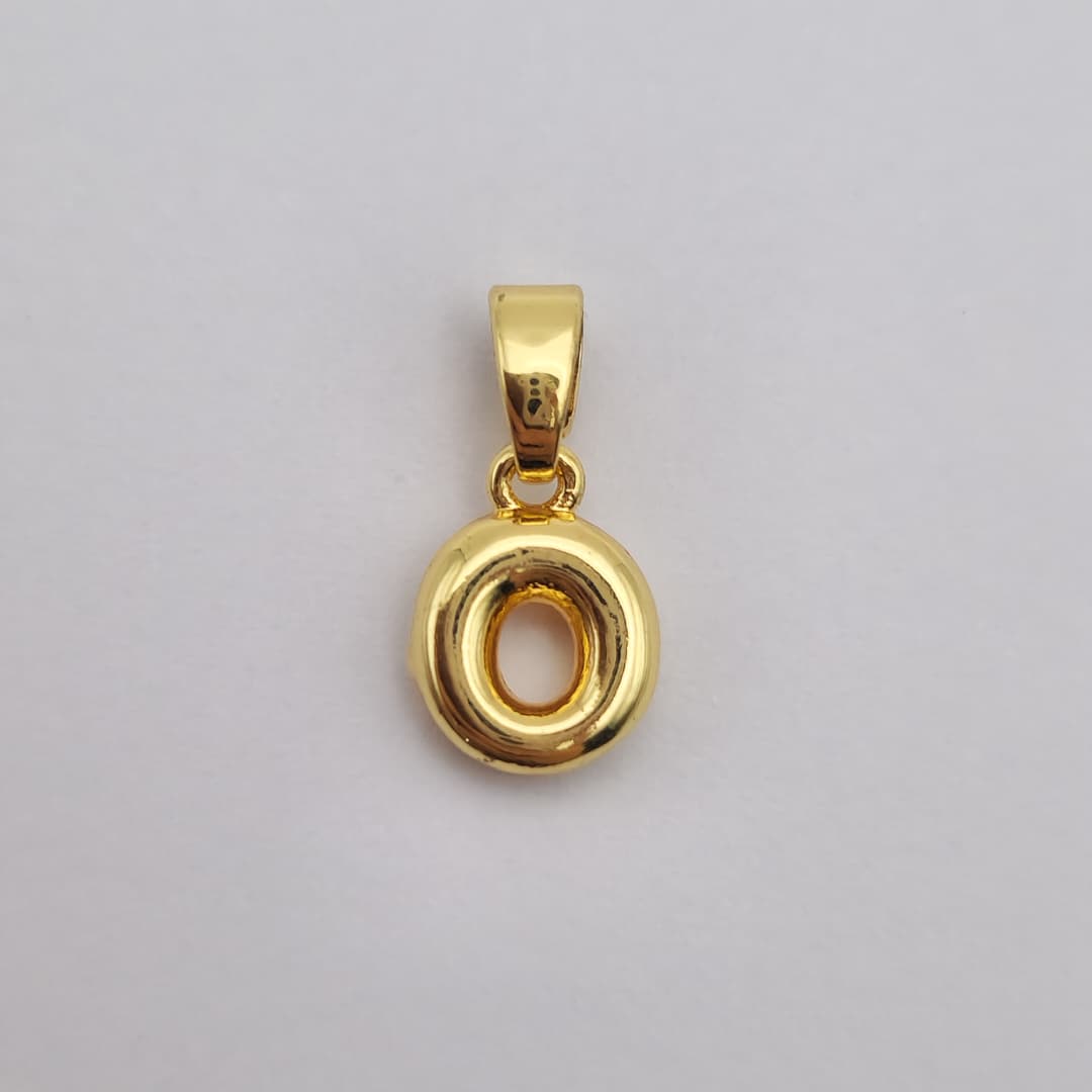 ORO CHINO LETRA (O) GLOBO PEQUEÑO