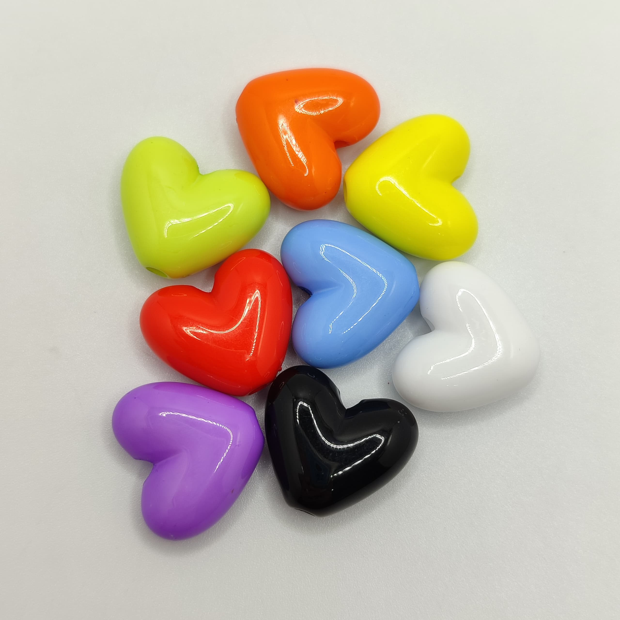 BOLSA 8 UND CORAZONES DE COLORES