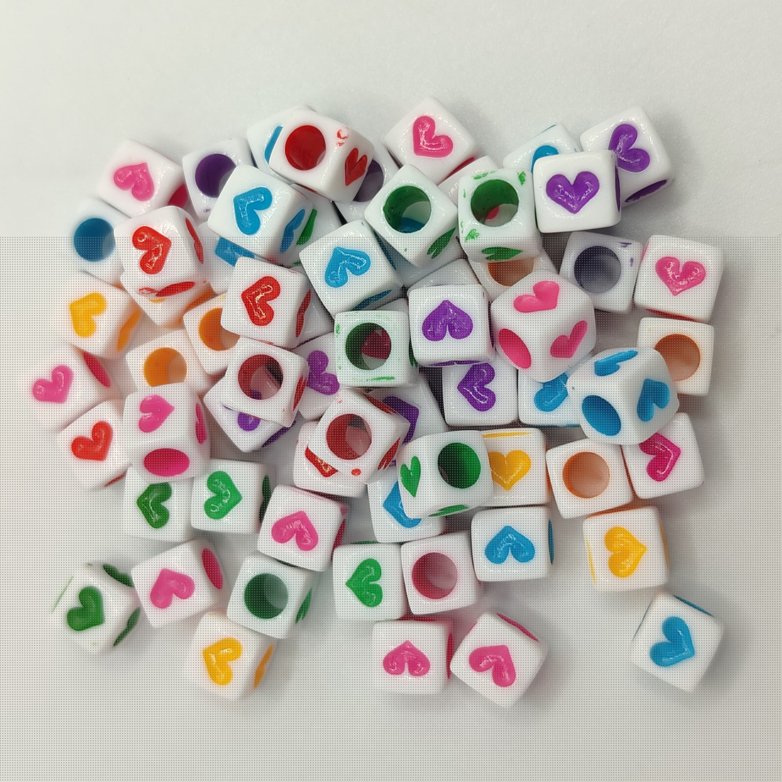 BOLSA 10G CORAZON CUBO COLOR 6MM