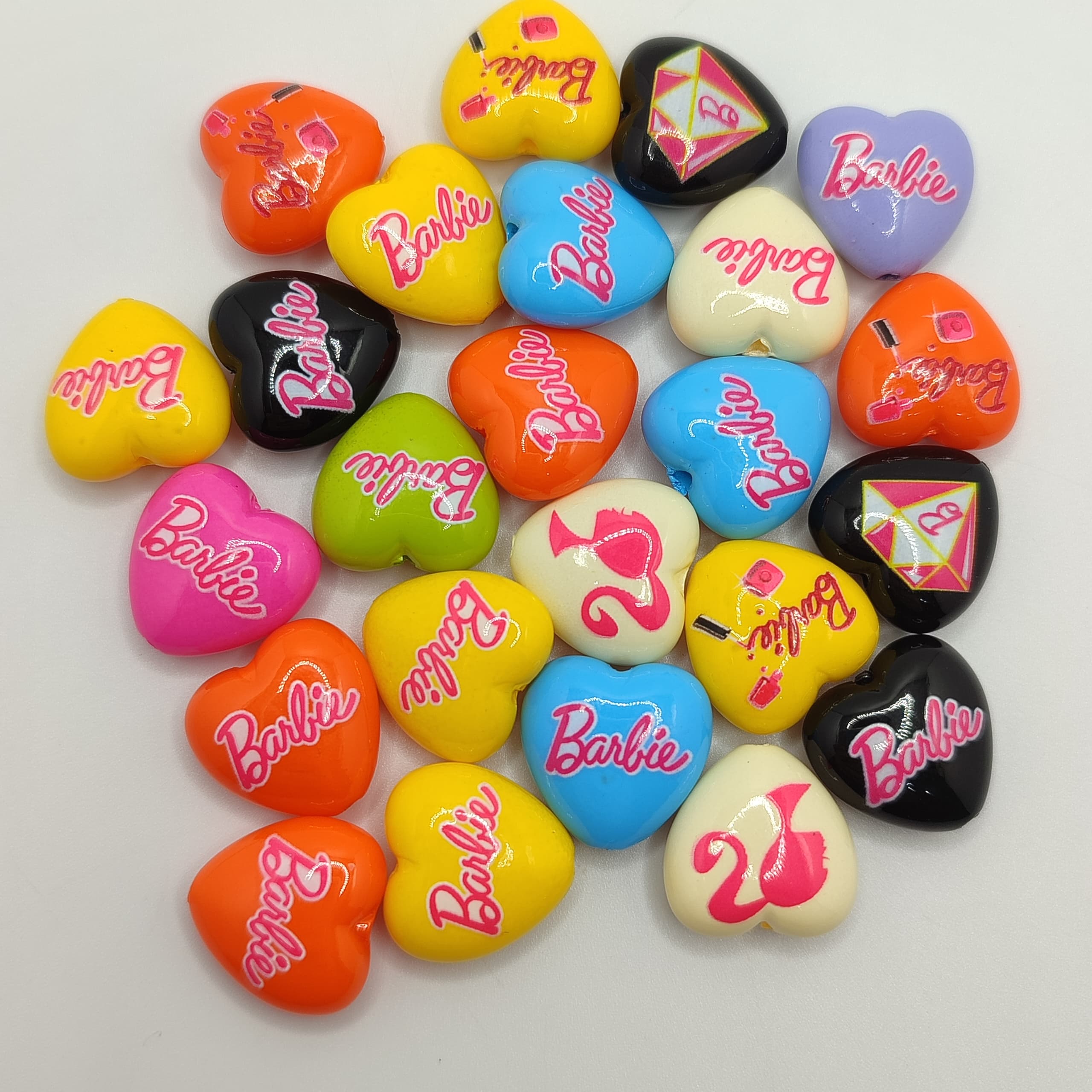 BOLSA 3 CORAZON BARBIE
