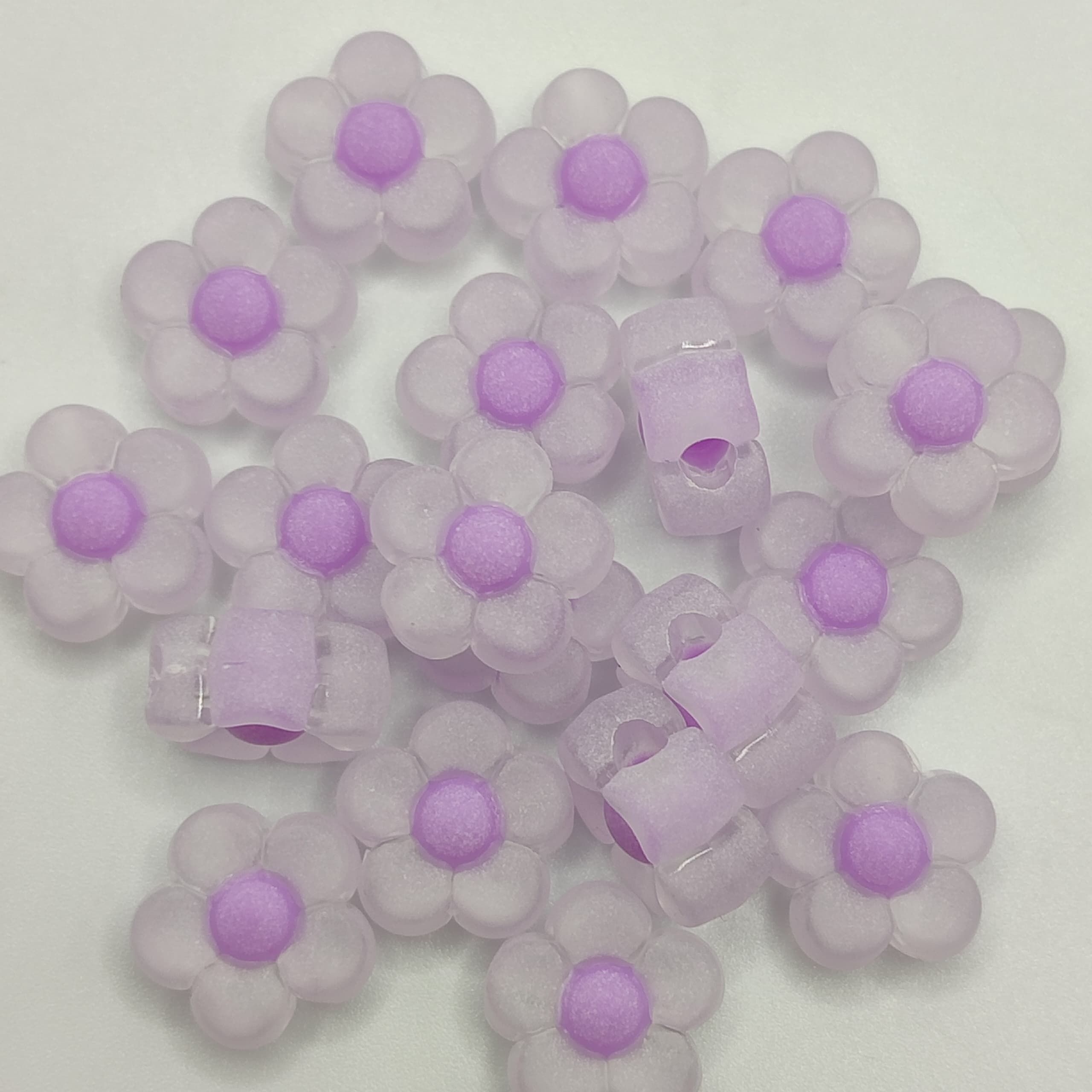 BOLSA 10G FLORES MORADAS