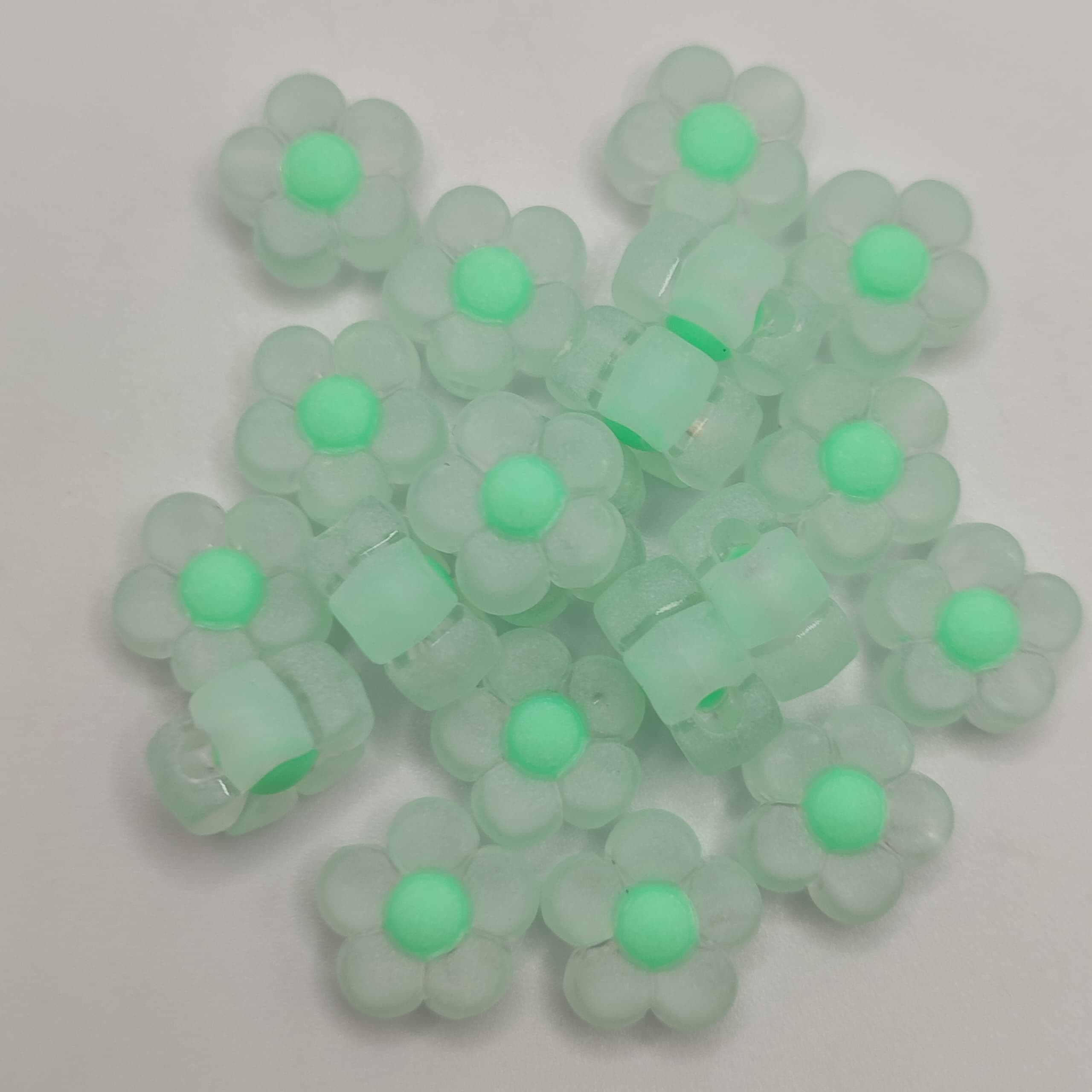 BOLSA 10G FLORES VERDES