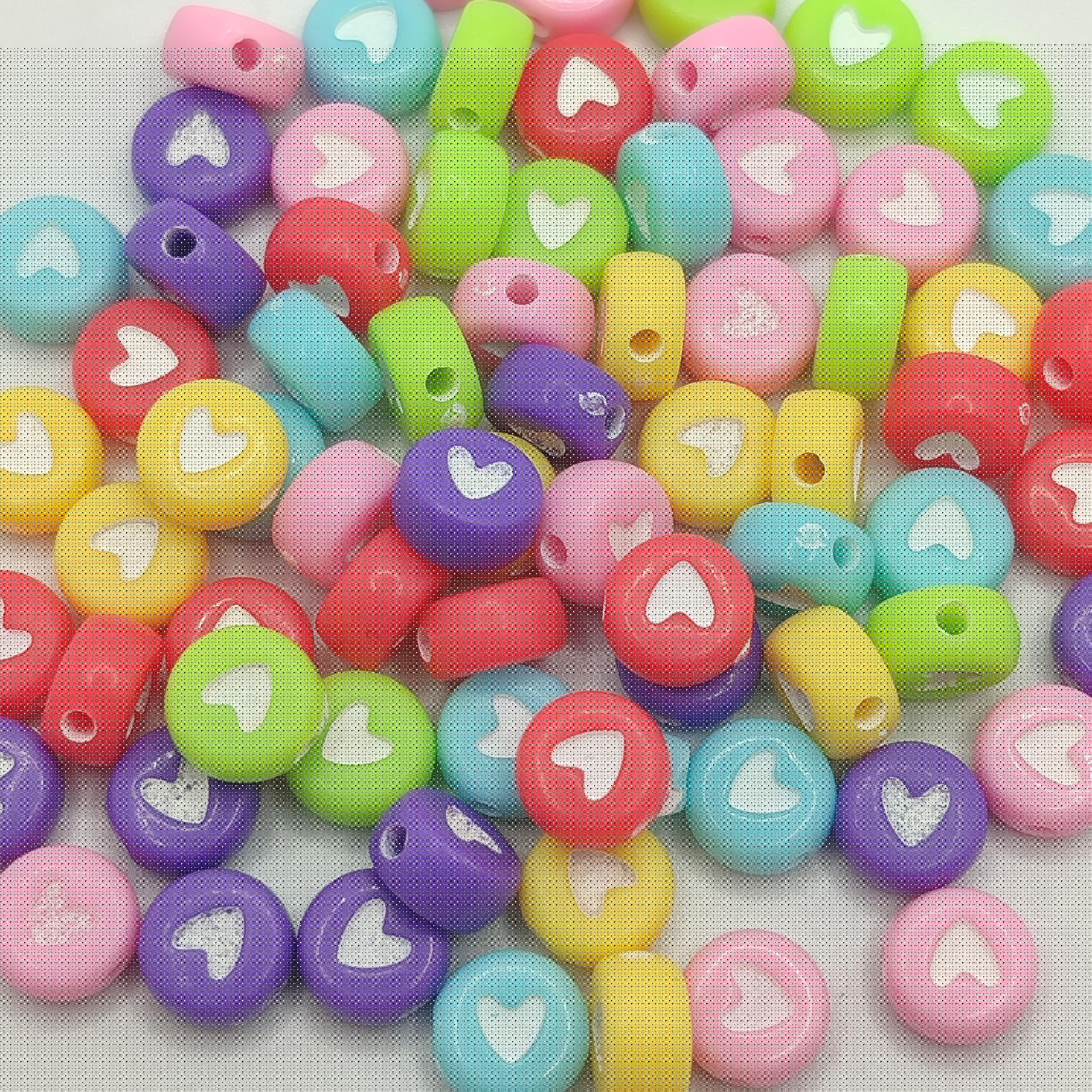 BOLSA 10G CORAZON BLANCO MULTICOLOR