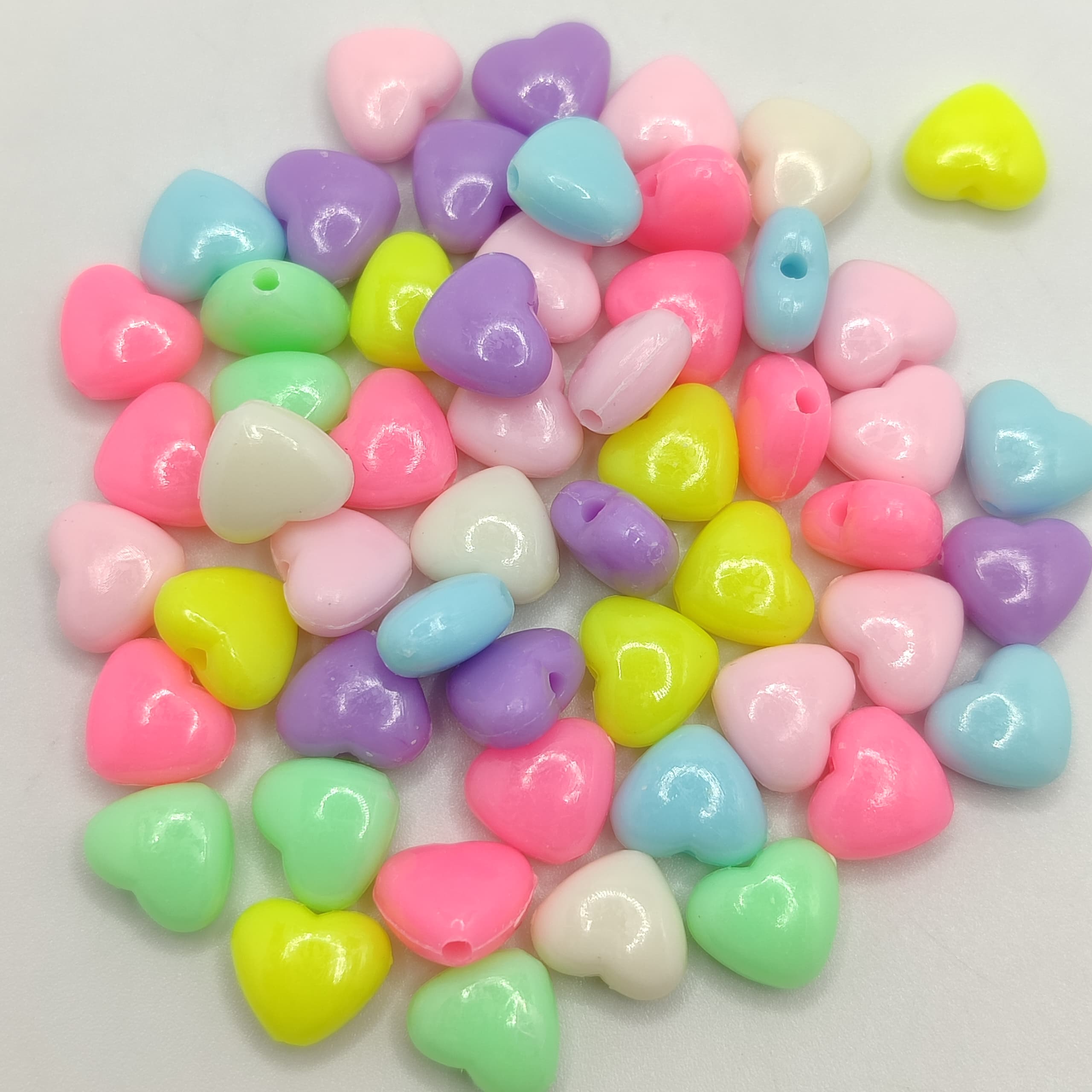BOLSAS 10G CORAZONES COLORES PASTEL