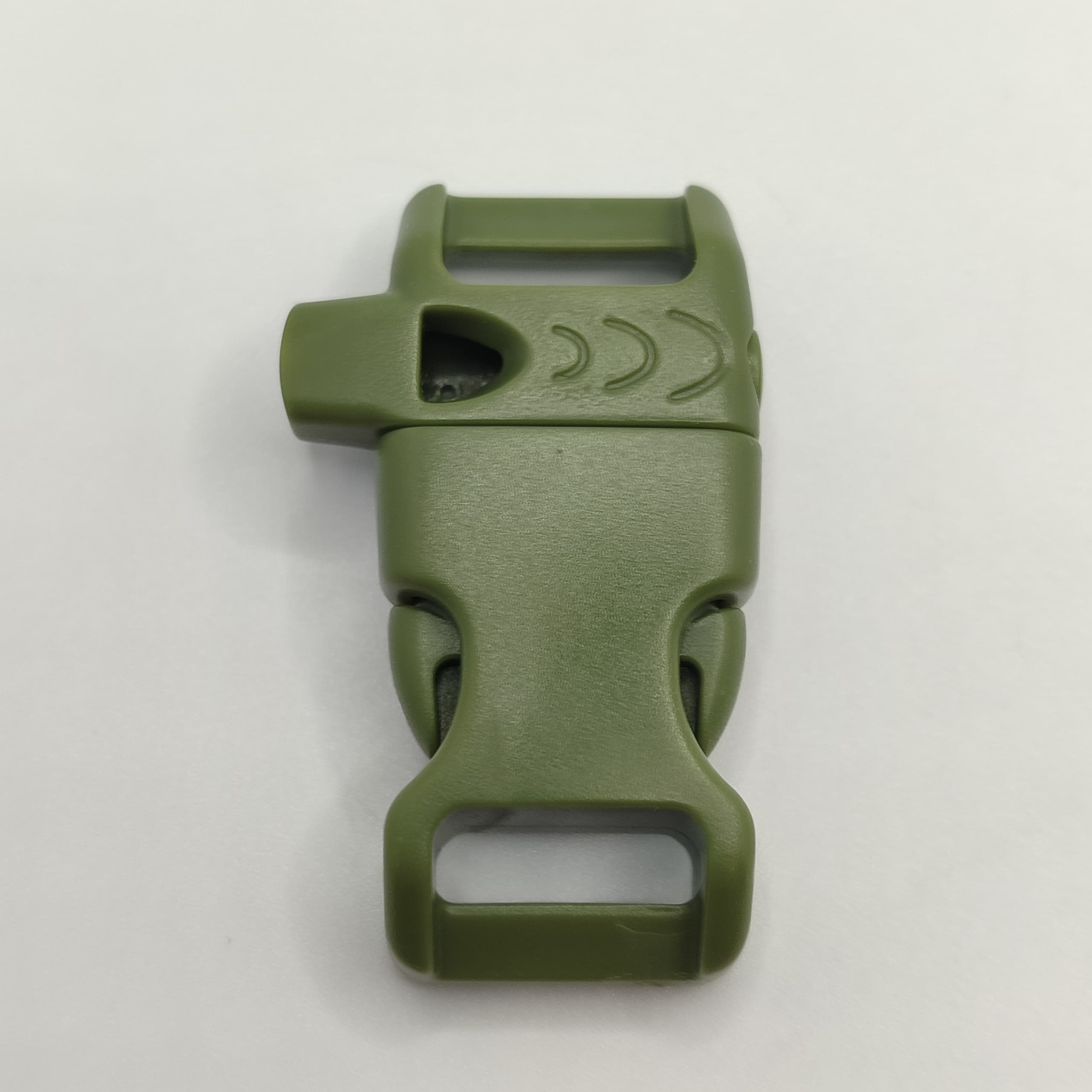 BROCHE SENCILLO CON PITO, VERDE DE PARACO