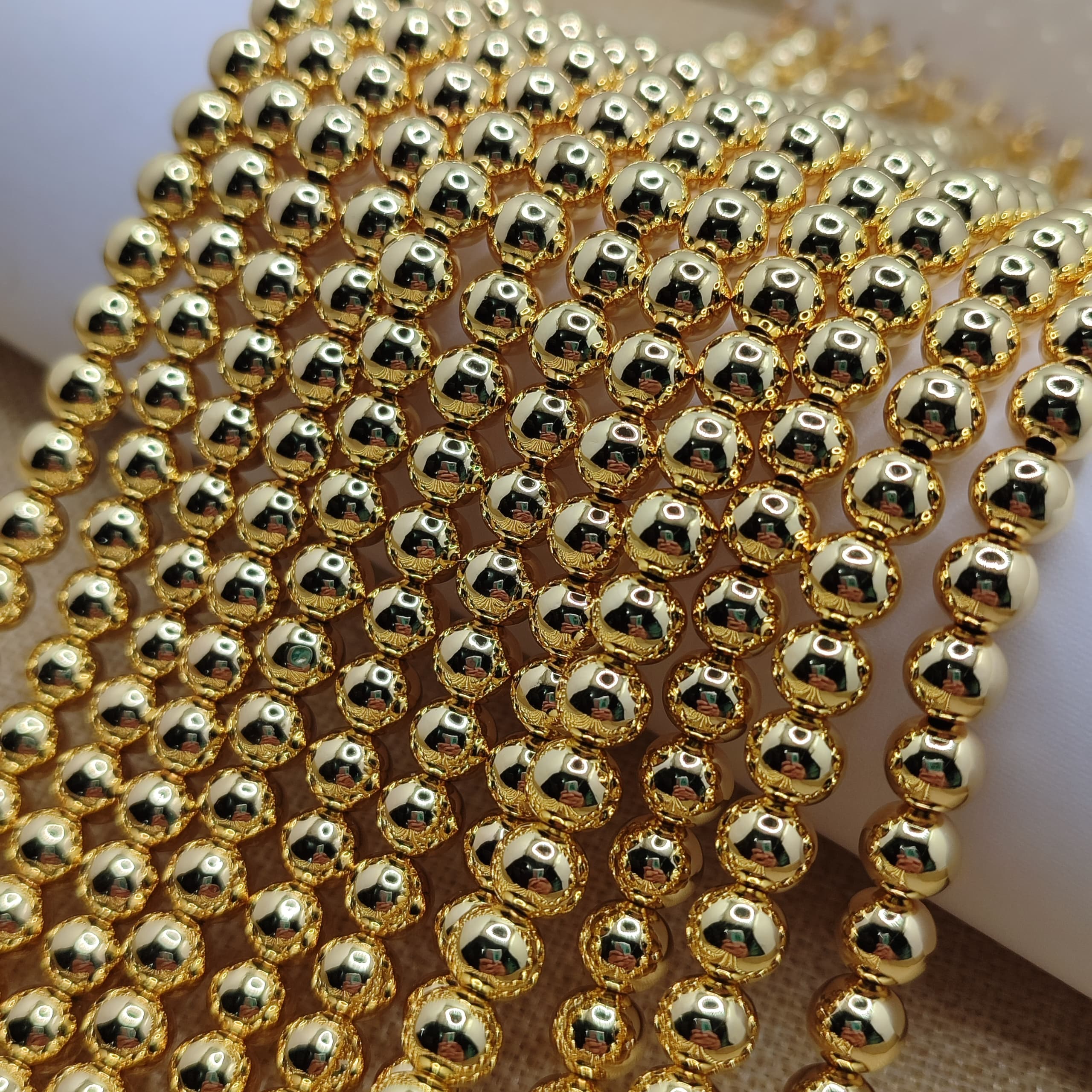 CADENA ORO CHINO BALIN 8M M