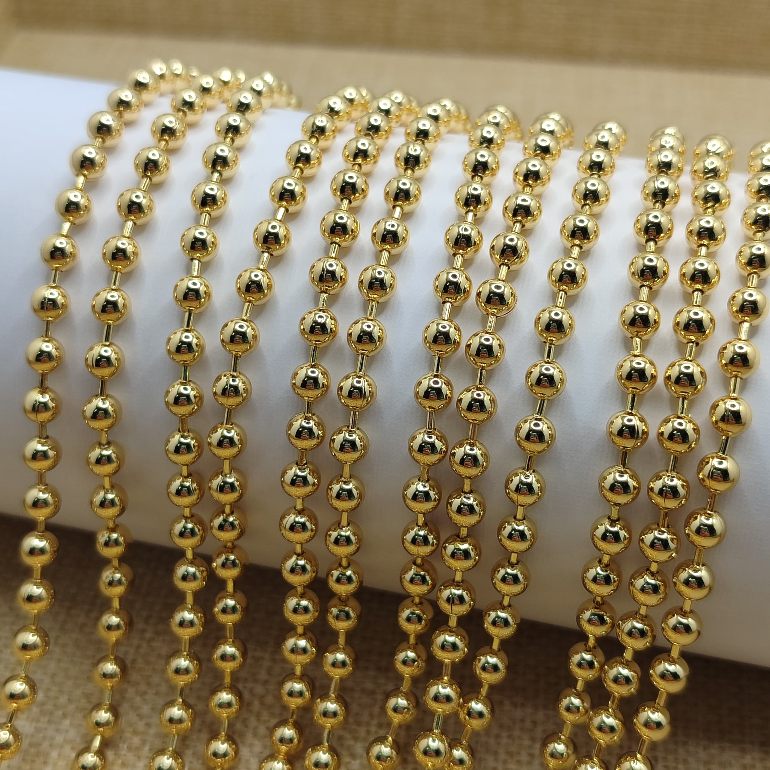 CADENA DE BALIN 4MM CON EXTENSOR