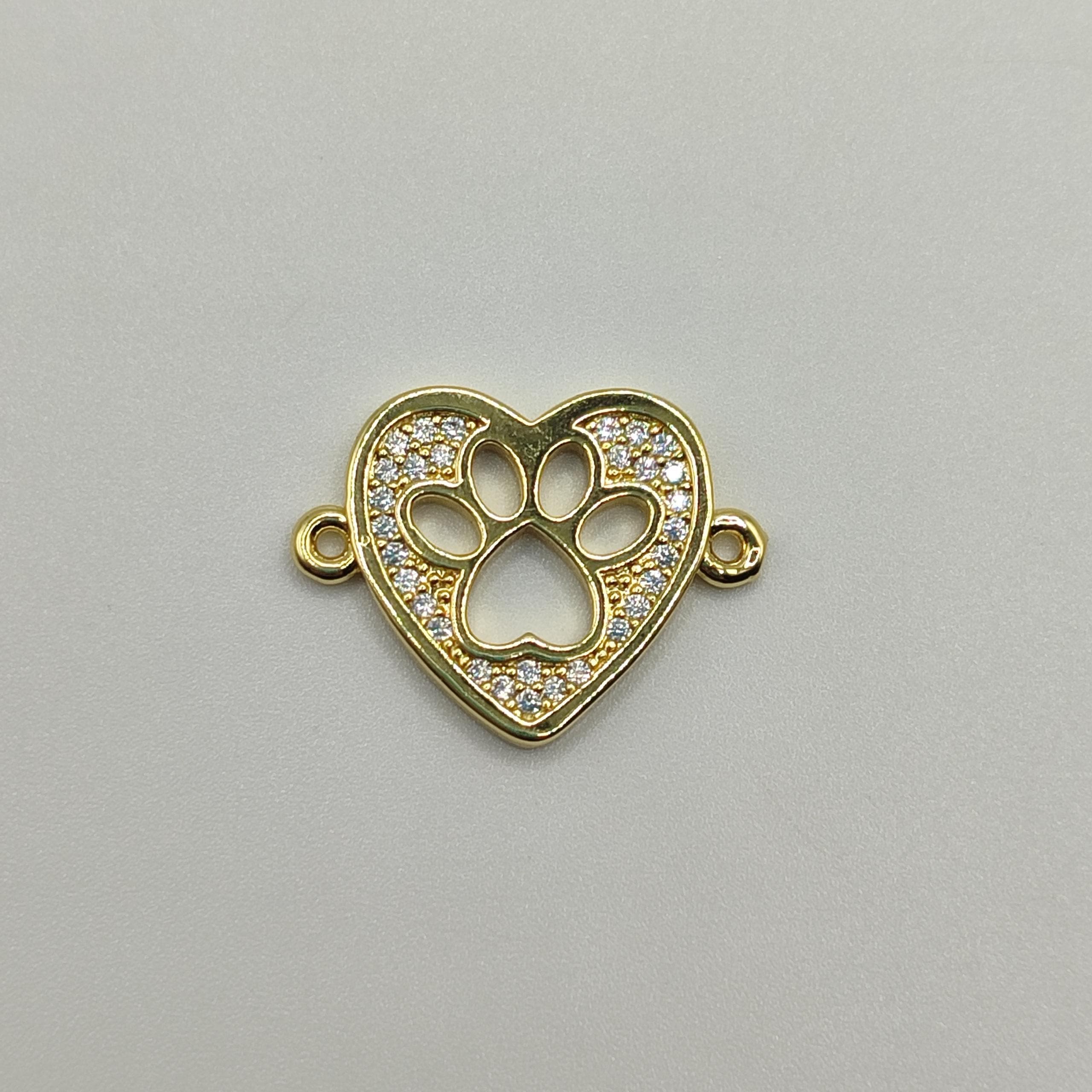 CONECTOR CIRCON CORAZON HUELLA CACHOR